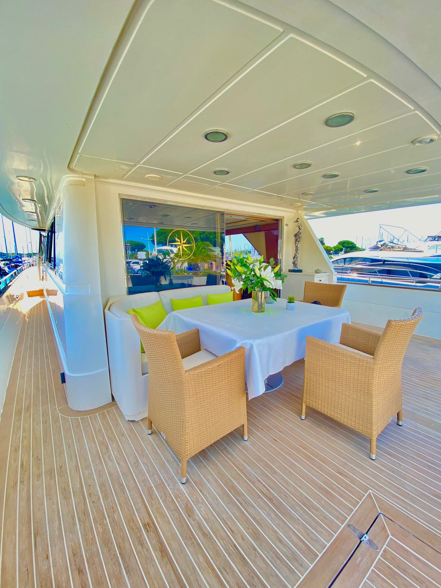 amenagement yacht de luxe